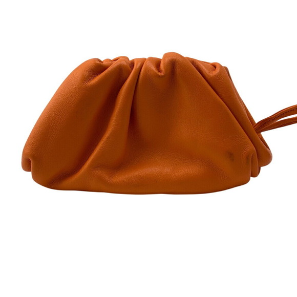 BOTTEGA VENETA The Pouch Leather Wallet/Coin Case Wallet Coin Purse Pocket Card - Picture 2 of 8